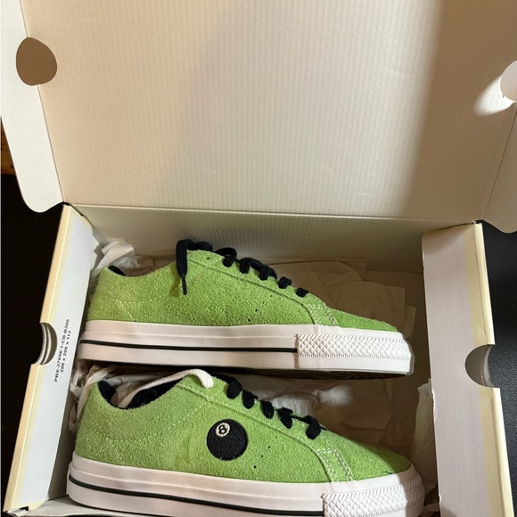 Size 5 - Converse Stussy X one star pro low 8 ball - Picture 7 of 8